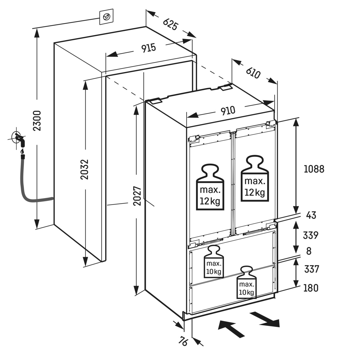 Liebherr Combined Refrigerator-Freezer with BioFresh and NoFrost - Image 4