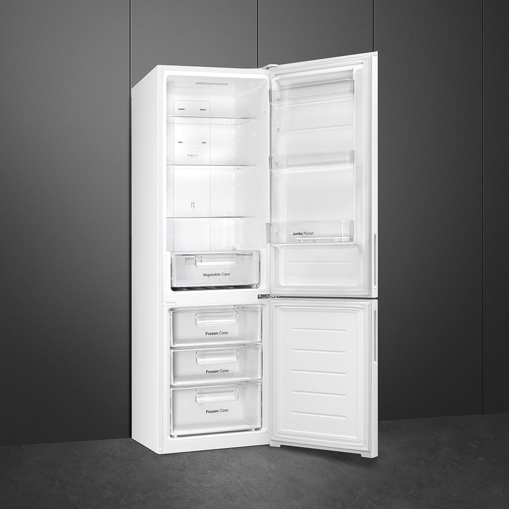Smeg 60CM Fridge White Series - Image 2