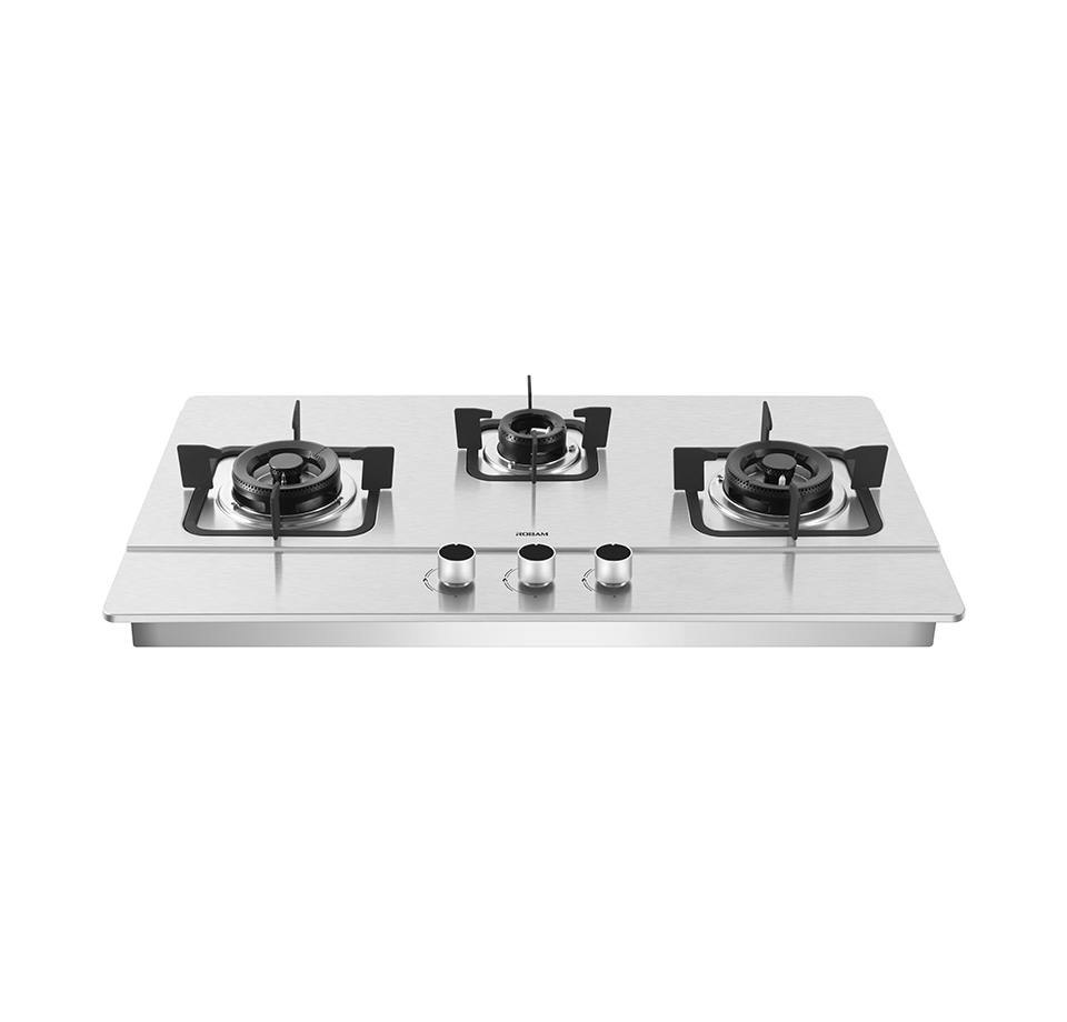 Robam Stainless Steel 3 Burner Built- in Gas Hob - Image 3