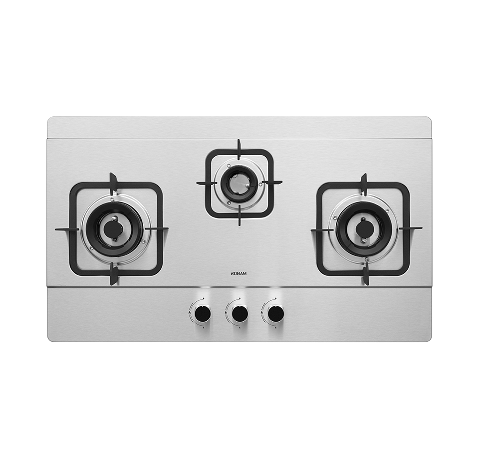 Robam Stainless Steel 3 Burner Built- in Gas Hob