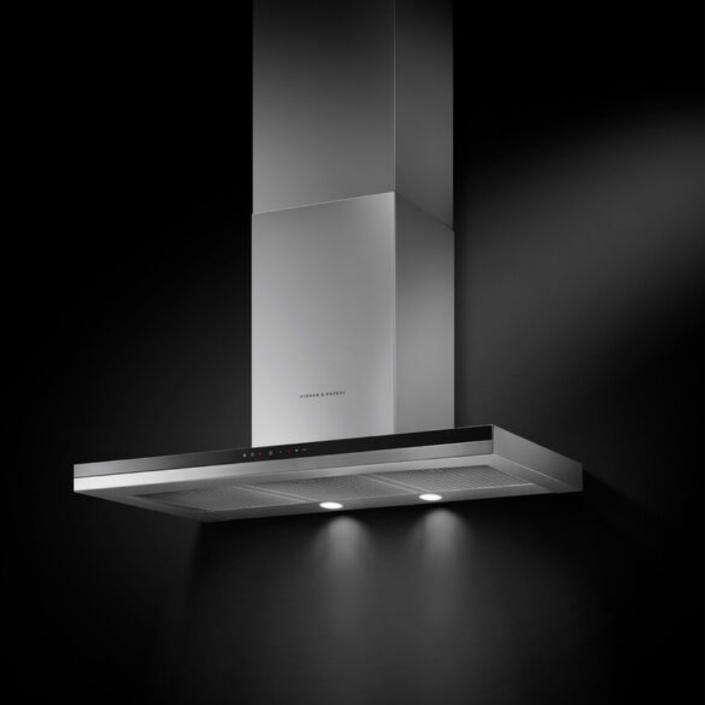Fisher & Paykel 90cm Built-in Chimney Cooker Hood - Image 4