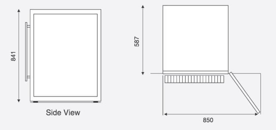 Tuscani Freestanding Wine Cooler - Image 3