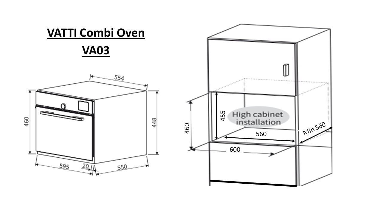 Vatti 50L Combi Steam Oven - Image 2
