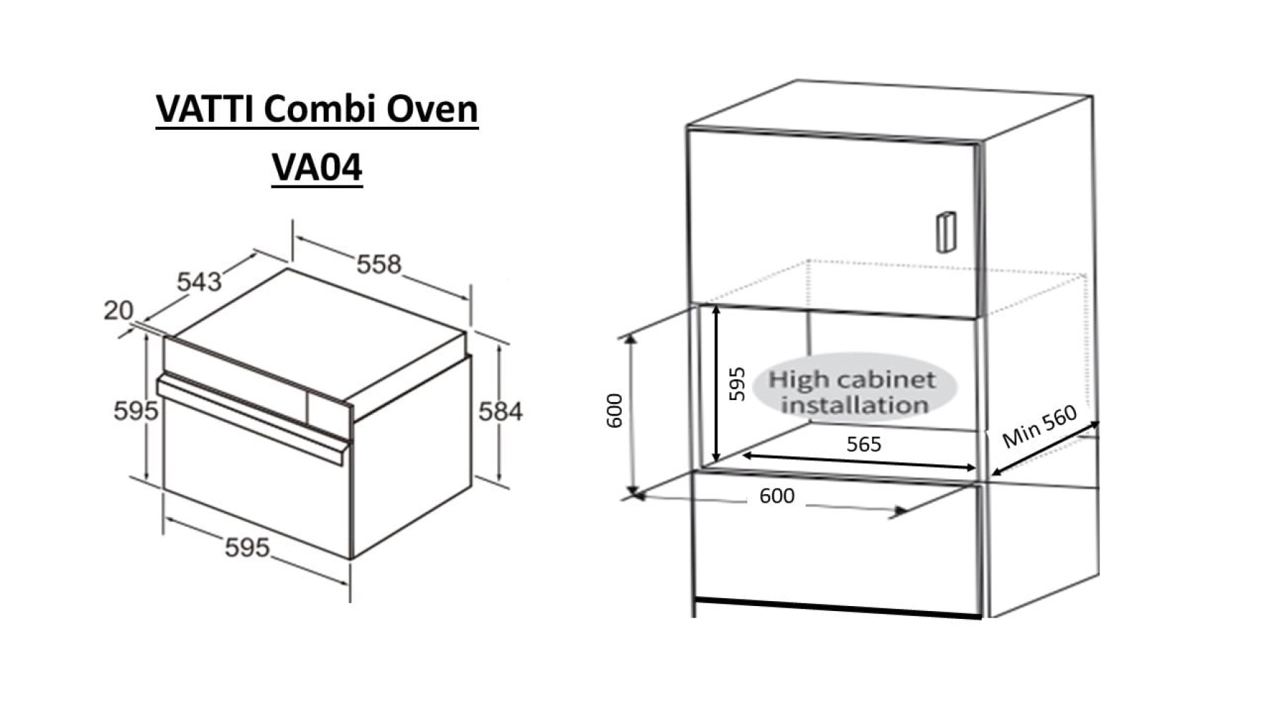 Vatti 70L Combi Steam Oven - Image 2
