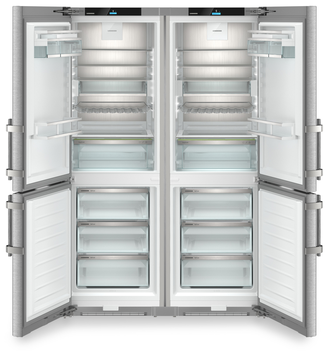 Liebherr 4 Doors Side by Side Refrigerator NoFrost - Image 2