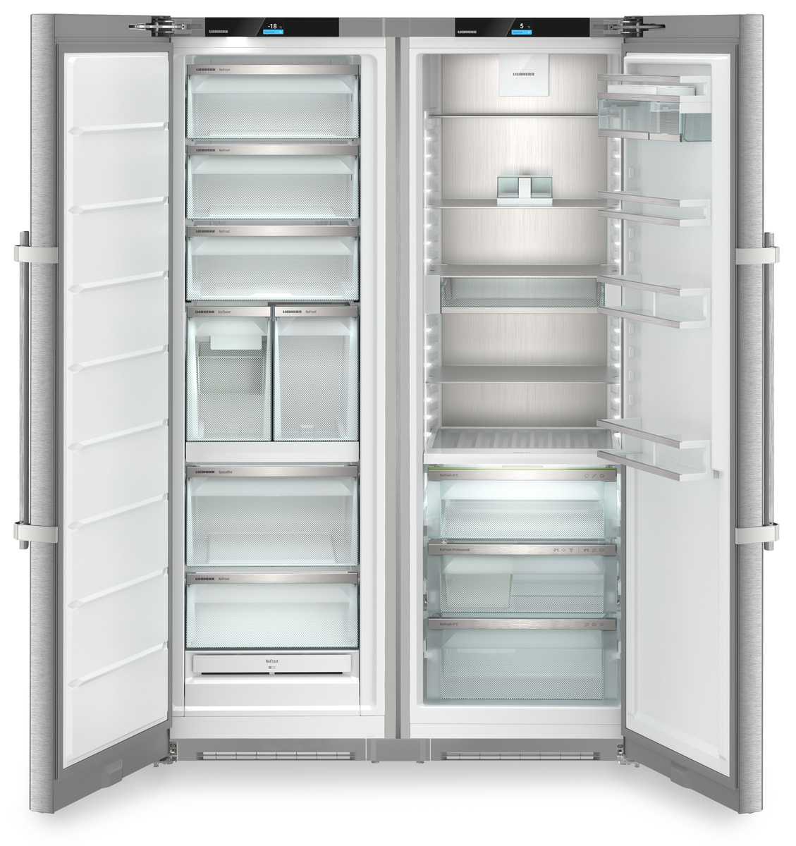 Liebherr 2 Doors Side by Side Refrigerator NoFrost - Image 2