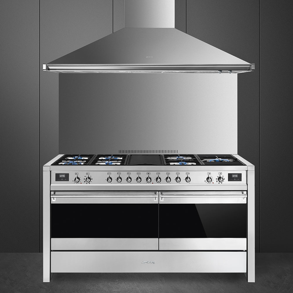 Smeg Opera 150cm Professional Range Cooker with Dual Oven Cavity - Image 2