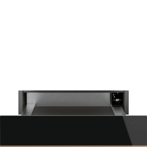 Smeg Dolce Stil Novo Touch Control Warming Drawer Glossy Black