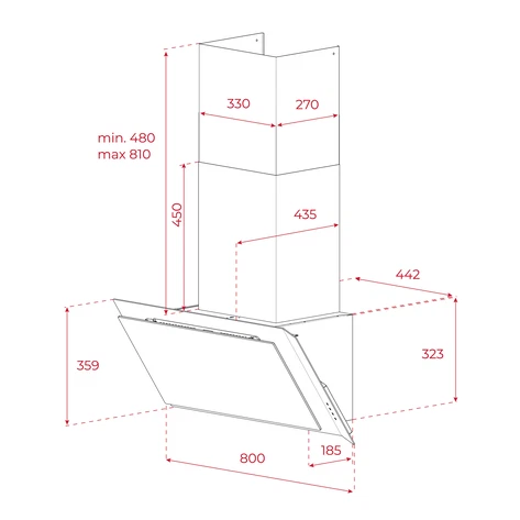 Teka Infinity G1 vertical hood - Image 2