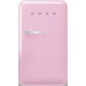 Smeg Pink, 50’S Retro Style Mini Single Door Refrigerator