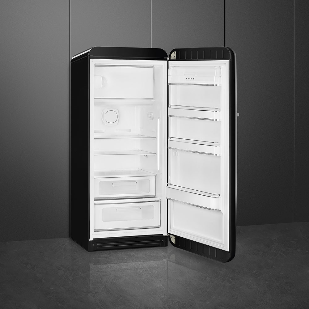 Smeg Black, 50’S Retro Style Classic Refrigerator - Image 2