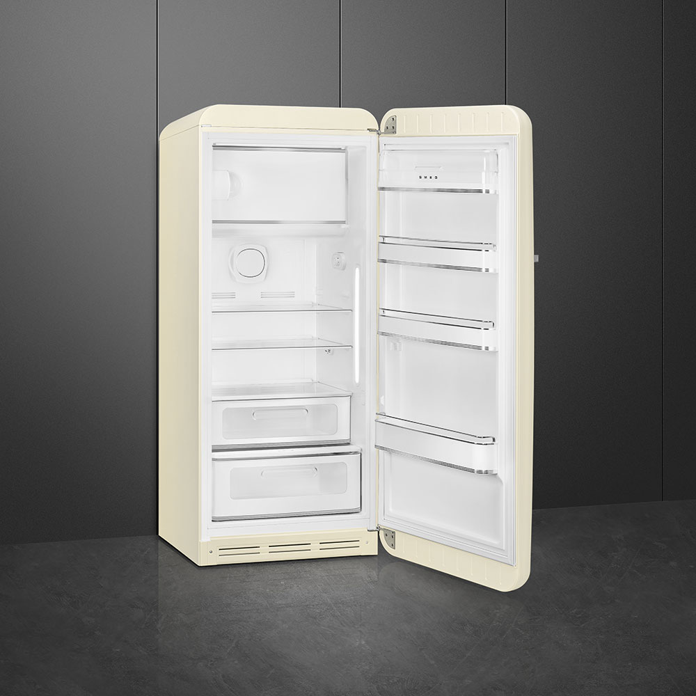 Smeg Cream, 50’S Retro Style Classic Refrigerator - Image 2
