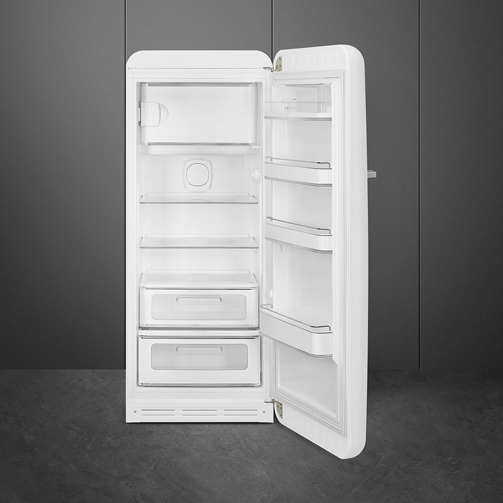 Smeg White, 50’S Retro Style Classic Refrigerator - Image 2