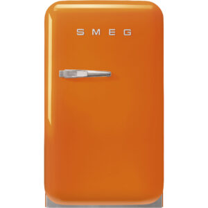 Smeg Orange, 50’S Retro Style Minibar Refrigerator