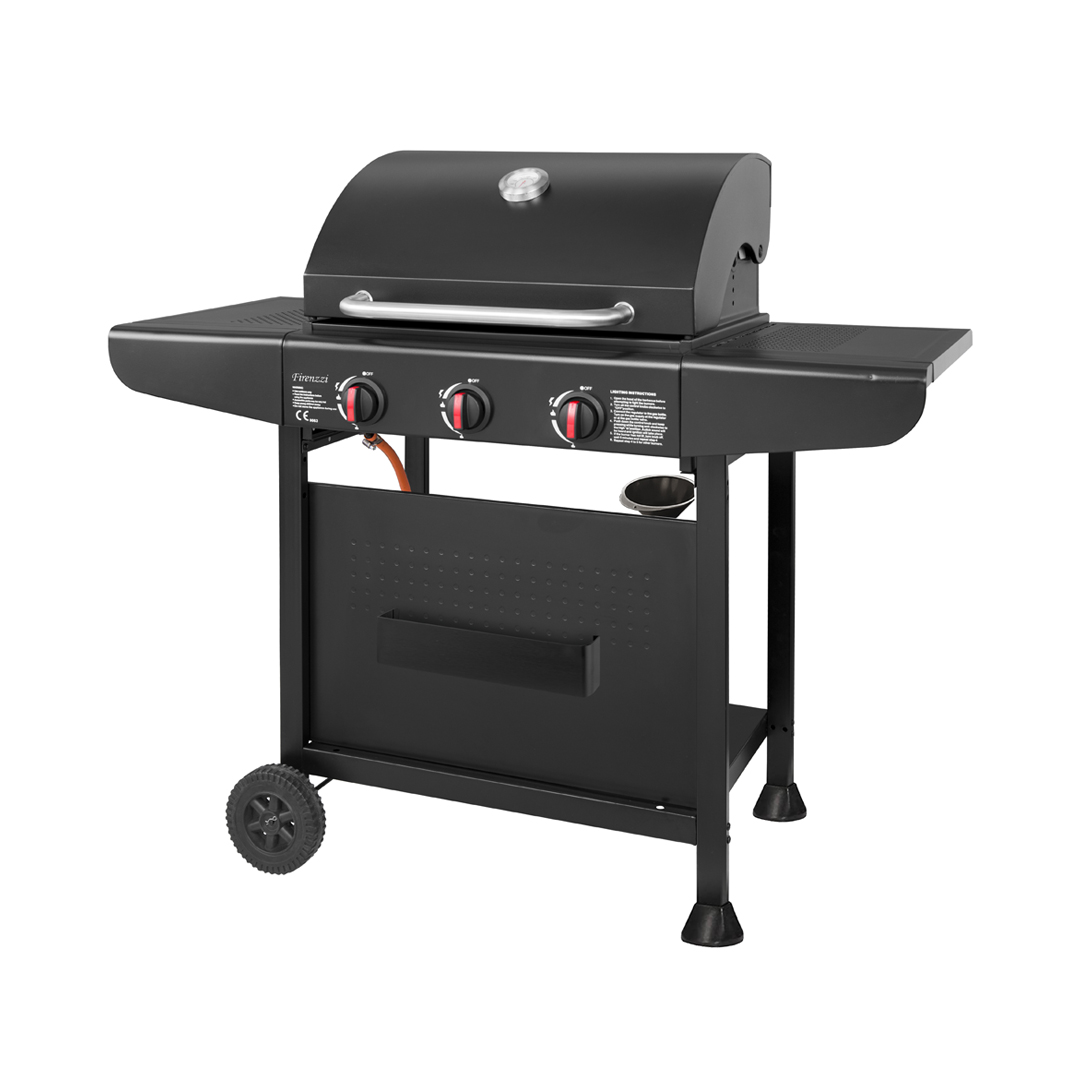 Firenzzi 3 Burners Free Standing BBQ Expert Grill