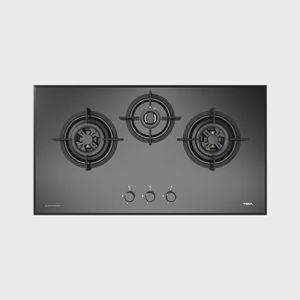 Teka 86cm Triple Cooking Zones Gas On Glass Hob