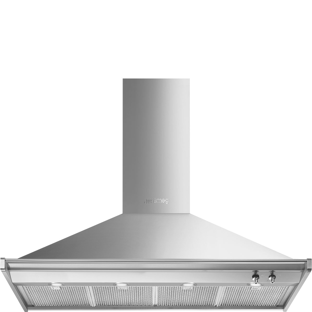 Smeg 120cm Opera Chimney Cooker Hood Stainless Steel