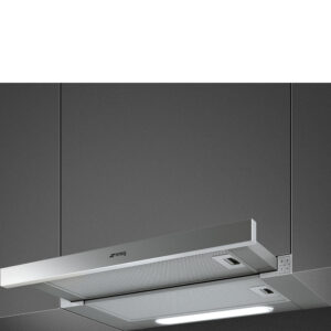 Smeg 60cm Telescopic Hood With Stainless Steel Front Panel