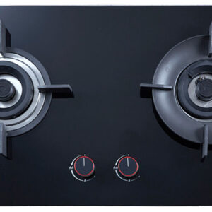 Lebensstil Kolektion 86 Series Volcano Wok Glass Hob 2 Burner