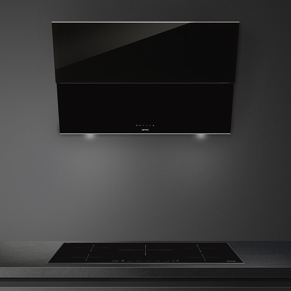 Smeg 90cm Induction Hob 5 Cooking Zones Black - Image 2