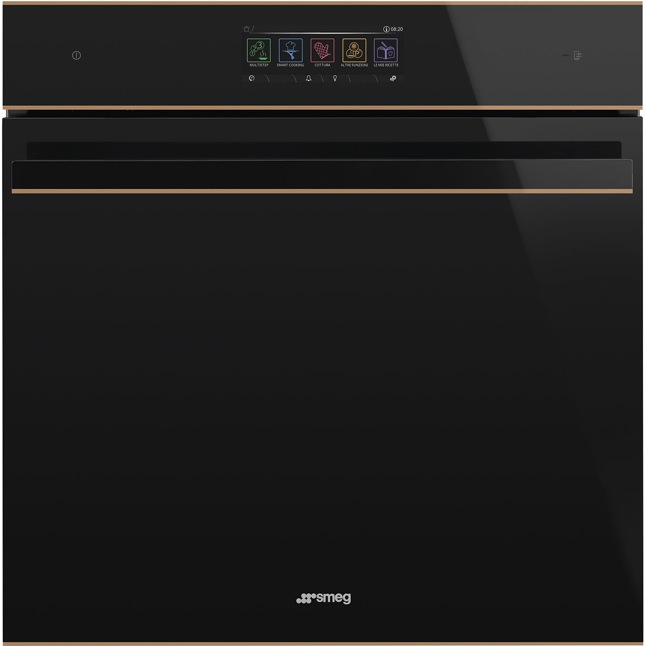 Smeg 60cm Dolce Stil Novo Omnichef Wifi Oven Glossy Black